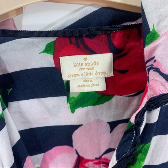 Kate Spade Rose Pajama Top - Picture 4 of 7